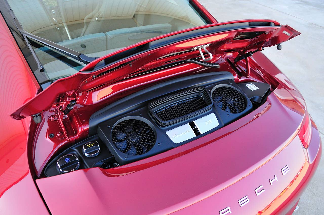2012 Porsche 911 Carrera S engine
