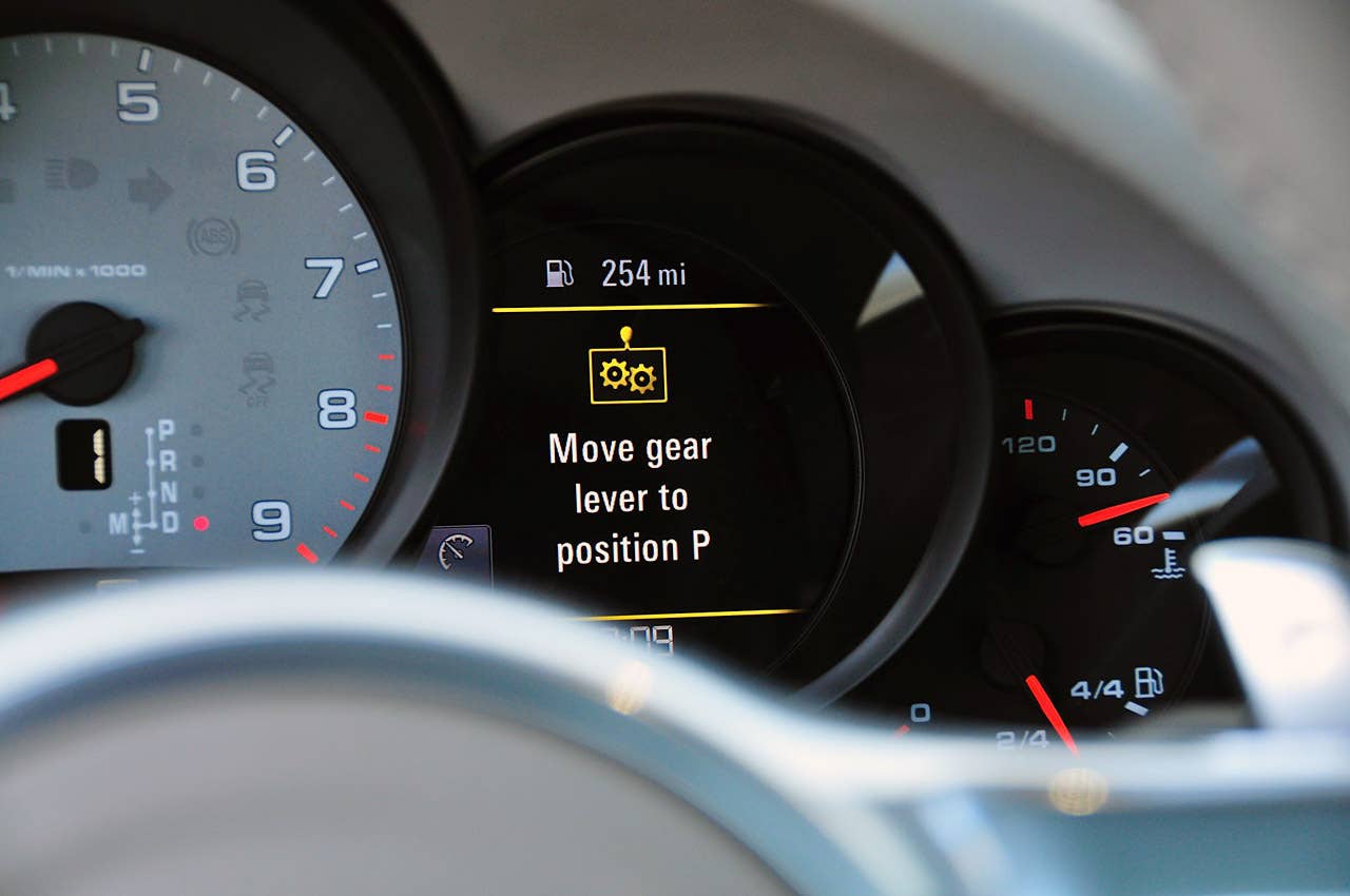 2012 Porsche 911 Carrera S auxiliary gauges