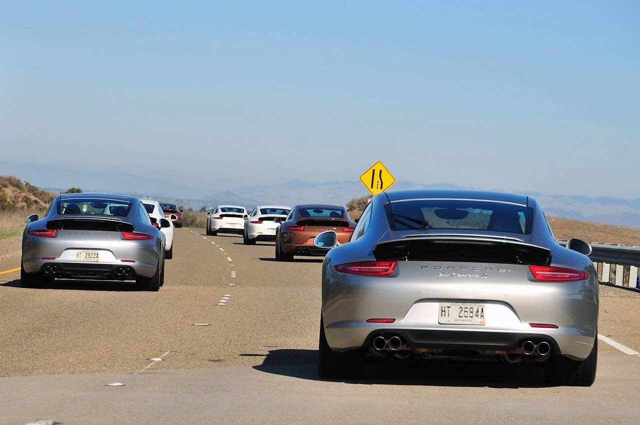 2012 Porsche 911 Carrera S driving