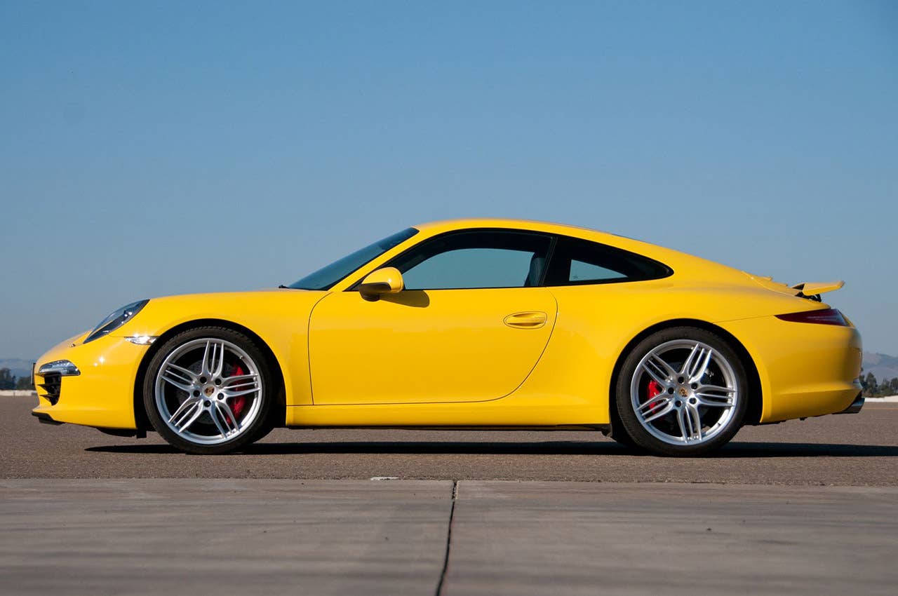 2012 Porsche 911 Carrera S side view