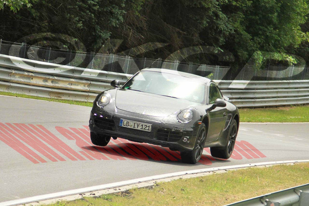 Porsche 911 prototype at Flugplatz