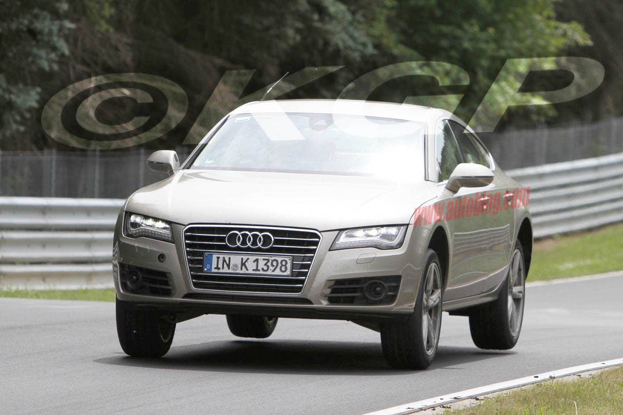 Audi A7 at Flugplatz