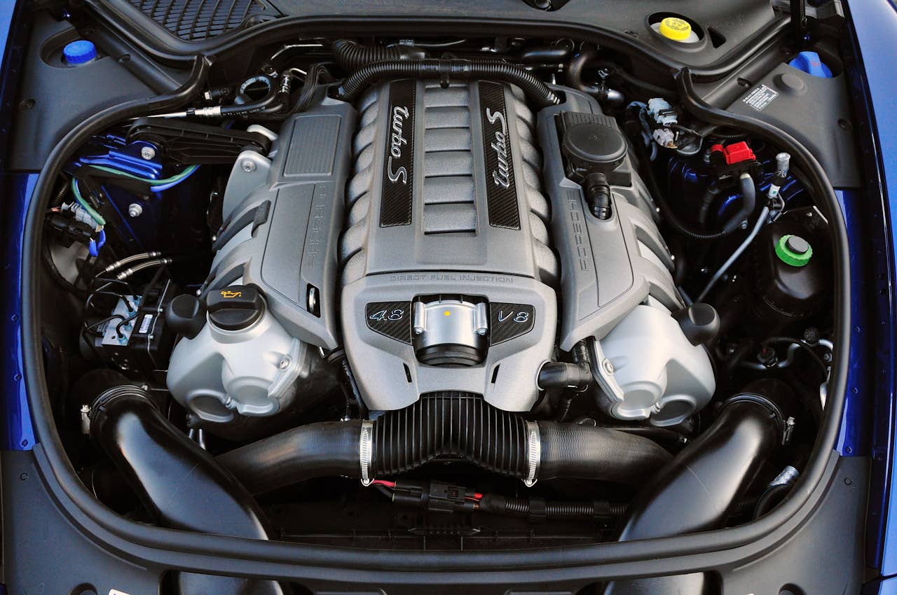 2012 Porsche Panamera Turbo S engine