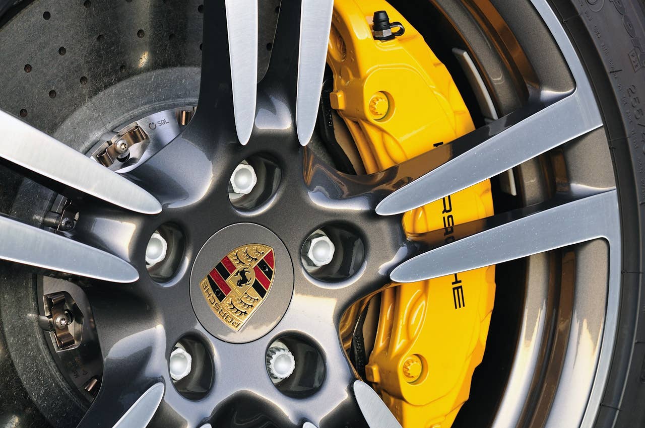2012 Porsche Panamera Turbo S wheel detail
