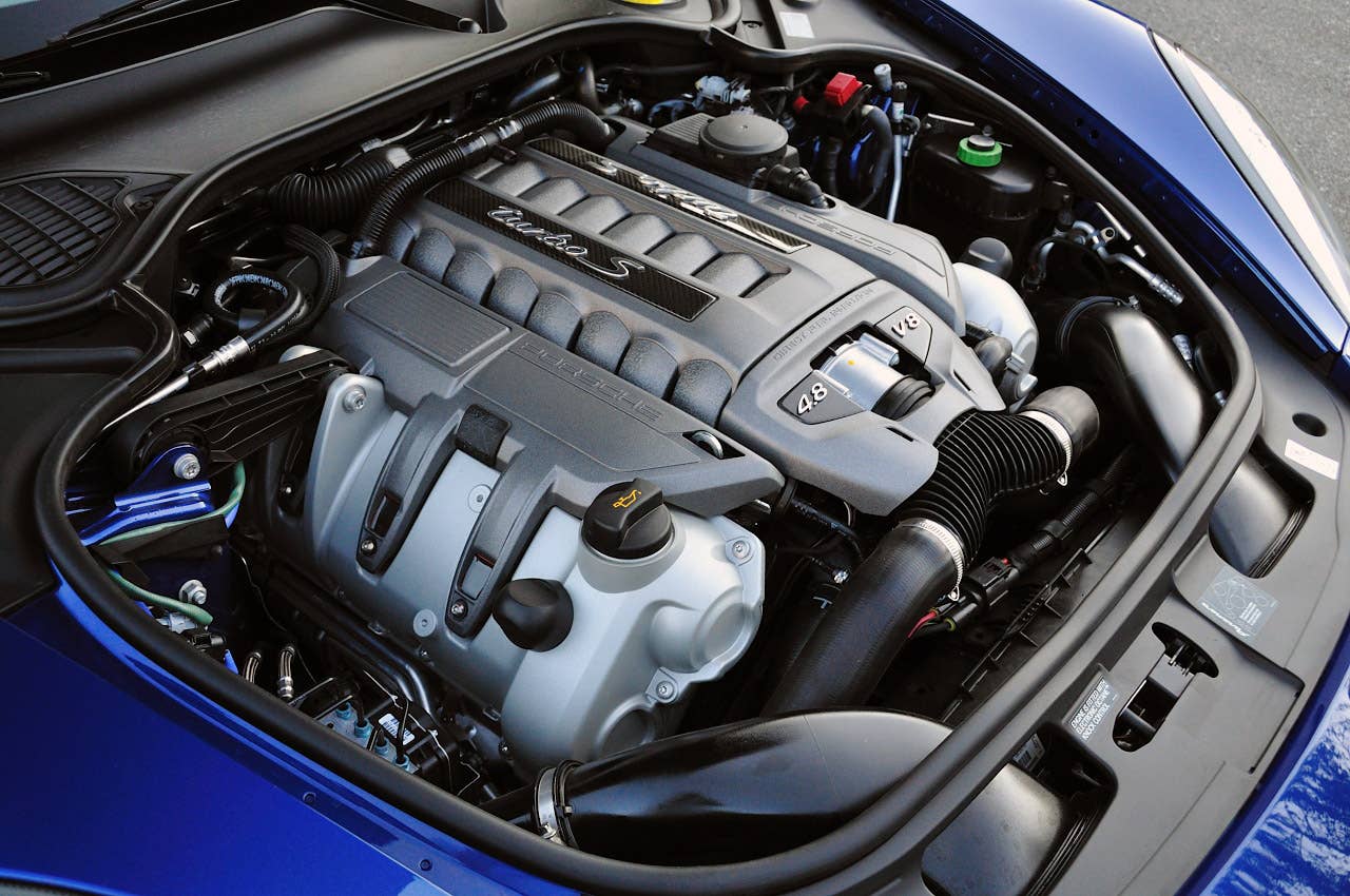 2012 Porsche Panamera Turbo S engine