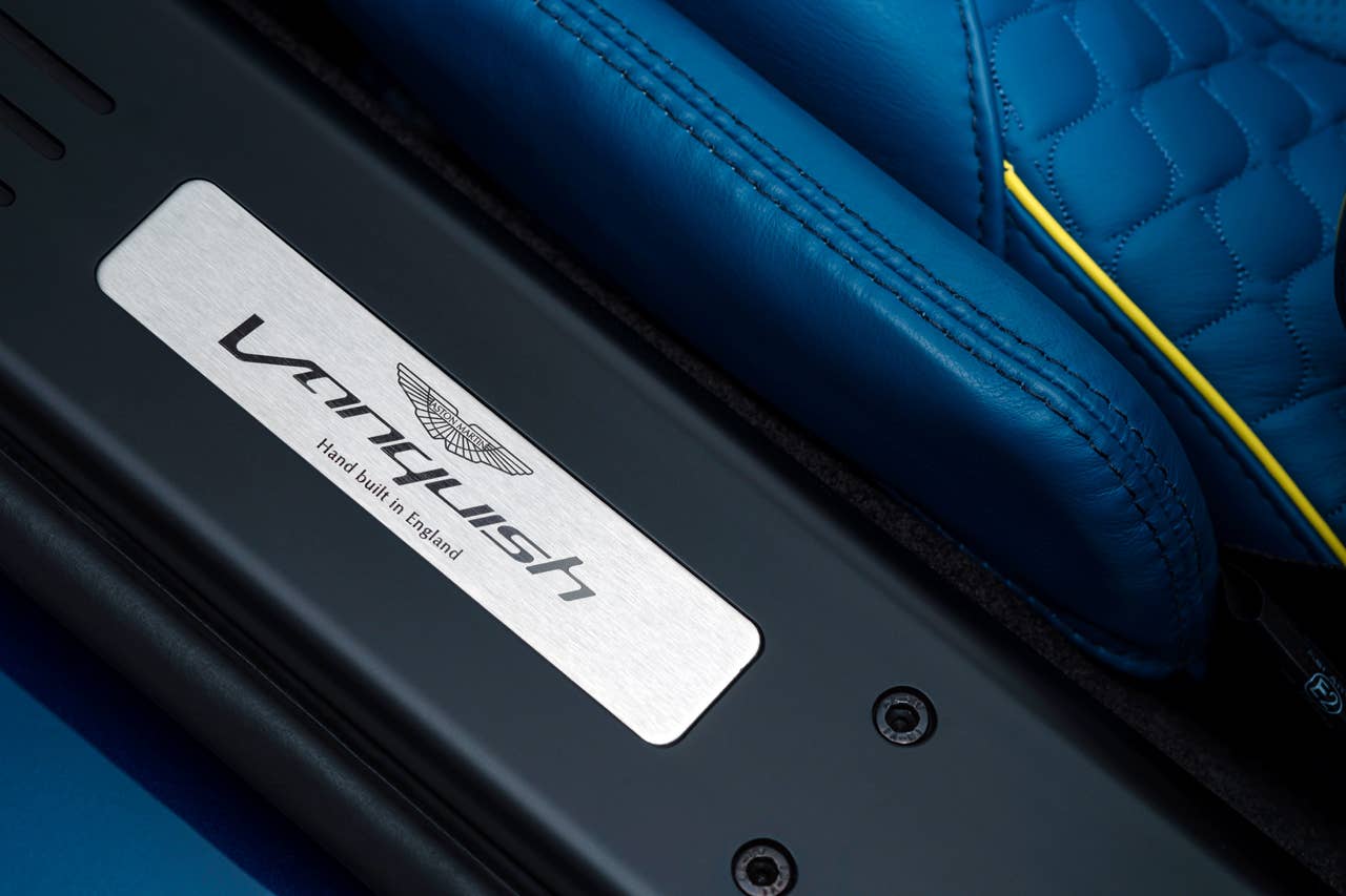 2014 Aston Martin Vanquish Volante sill plates