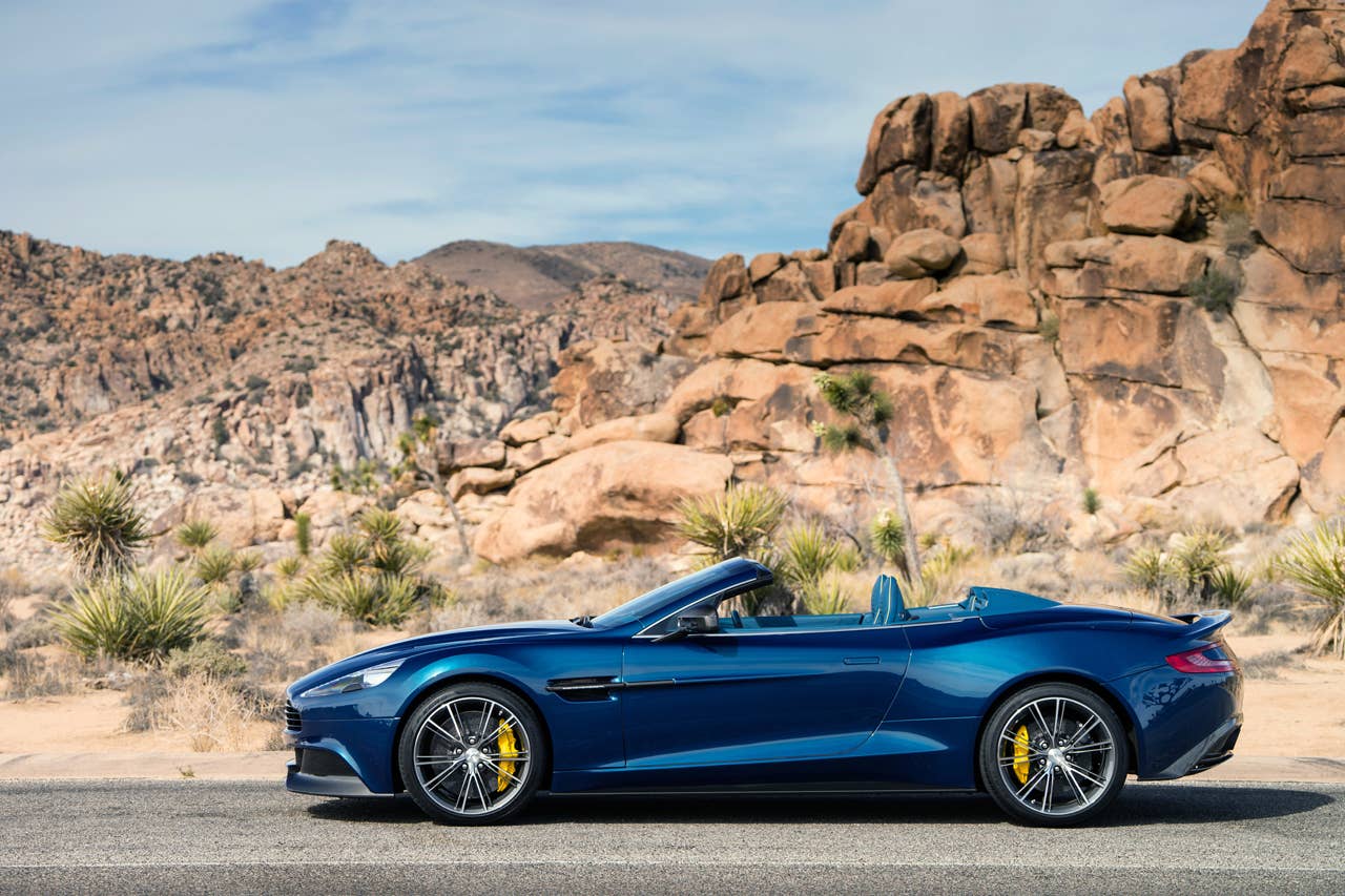 2014 Aston Martin Vanquish Volante side