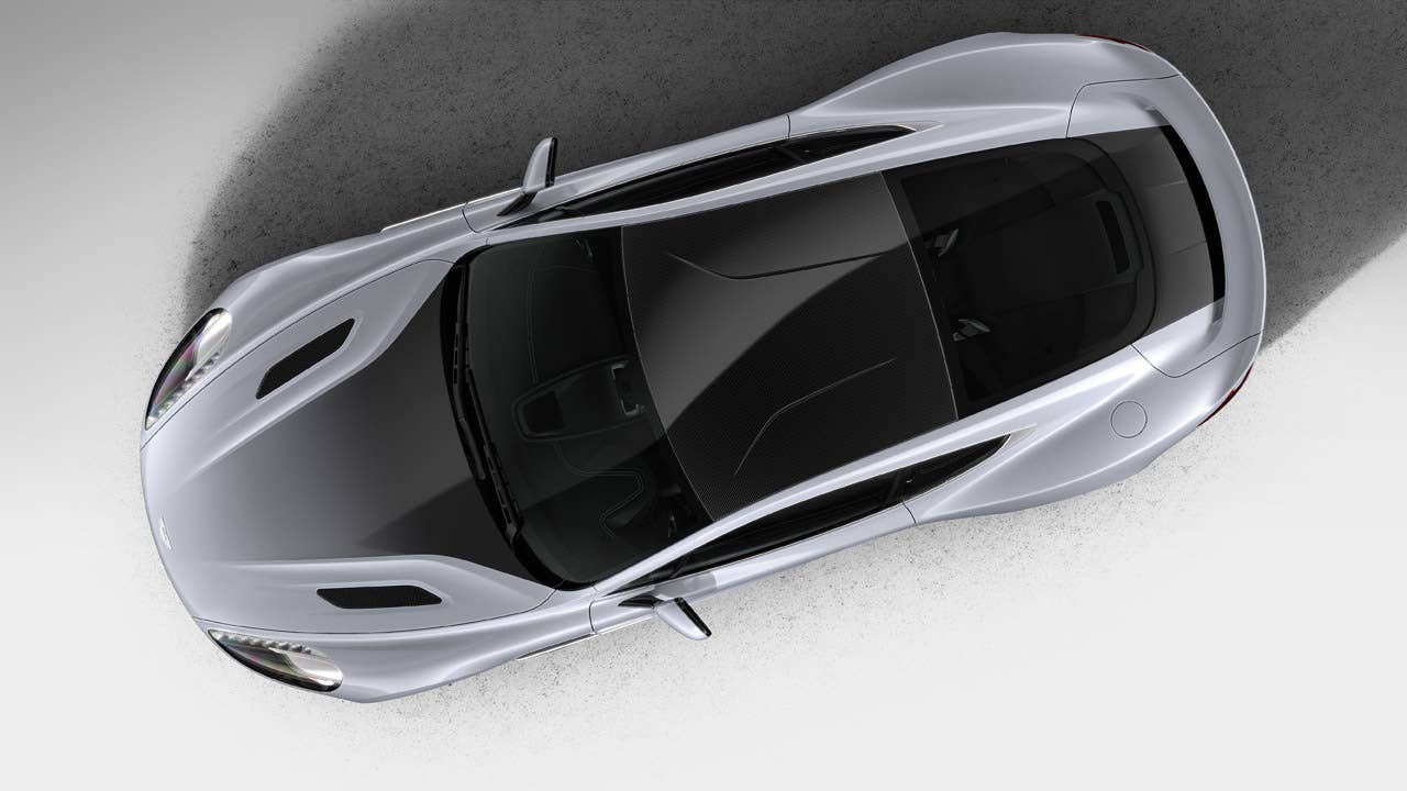 Aston Martin Vanquish Centenary Edition above