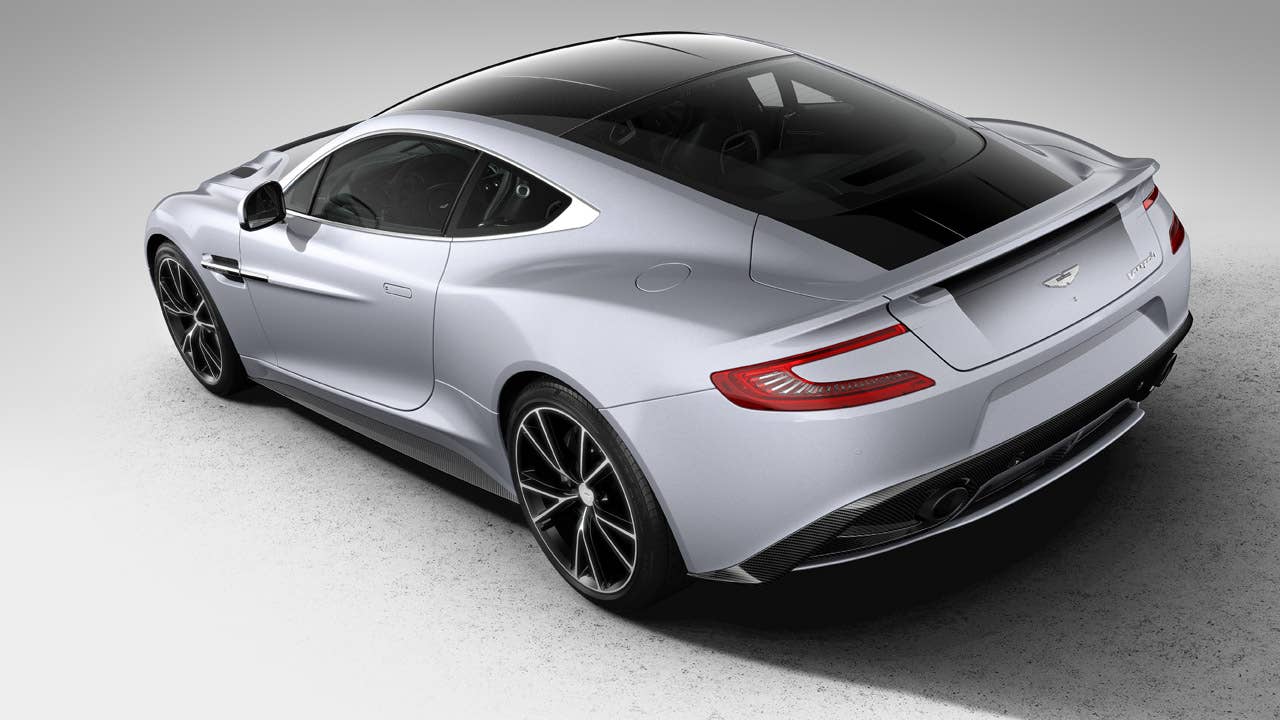 Aston Martin Vanquish Centenary Edition rear 3/4