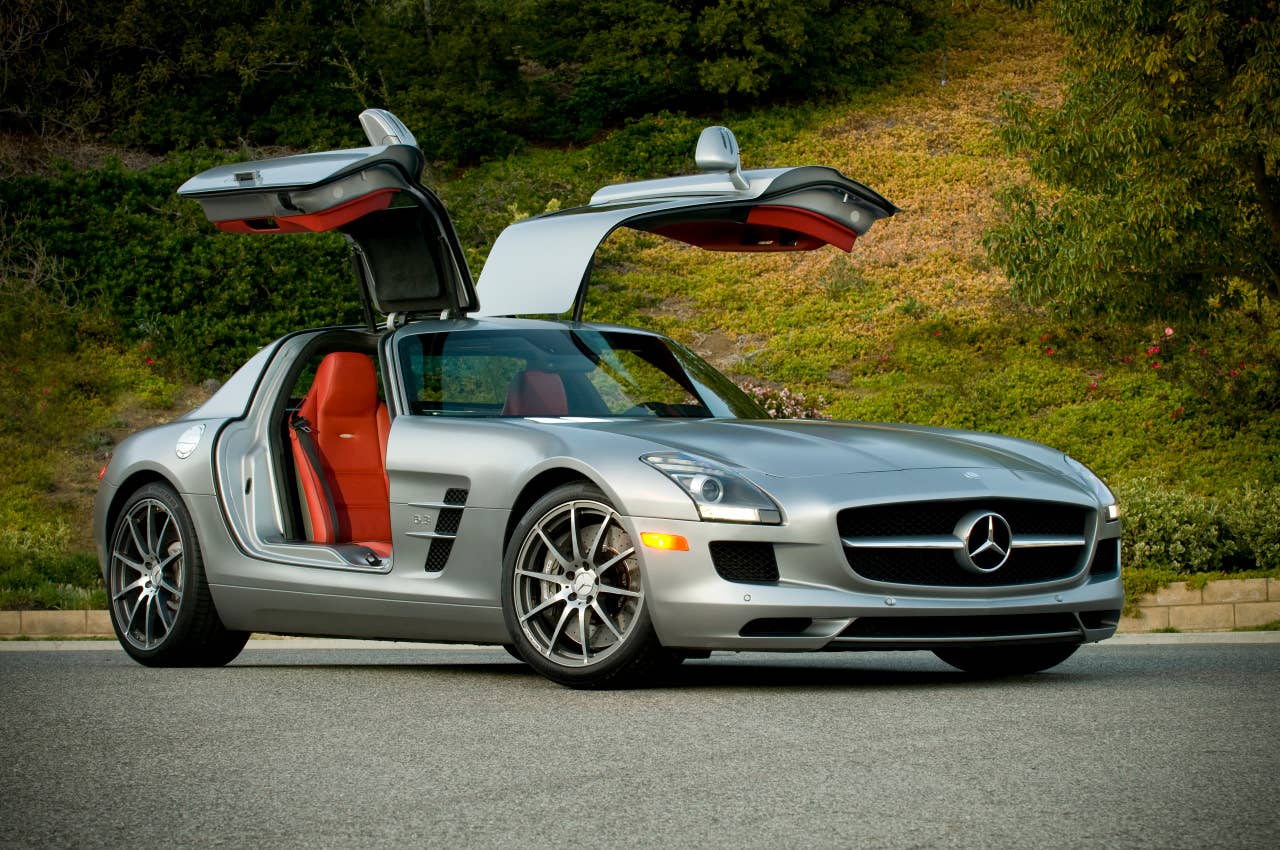 Mercedes-Benz SLS at Sycamore Canyon School