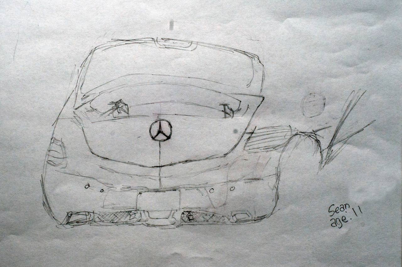 Mercedes-Benz SLS at Sycamore Canyon School