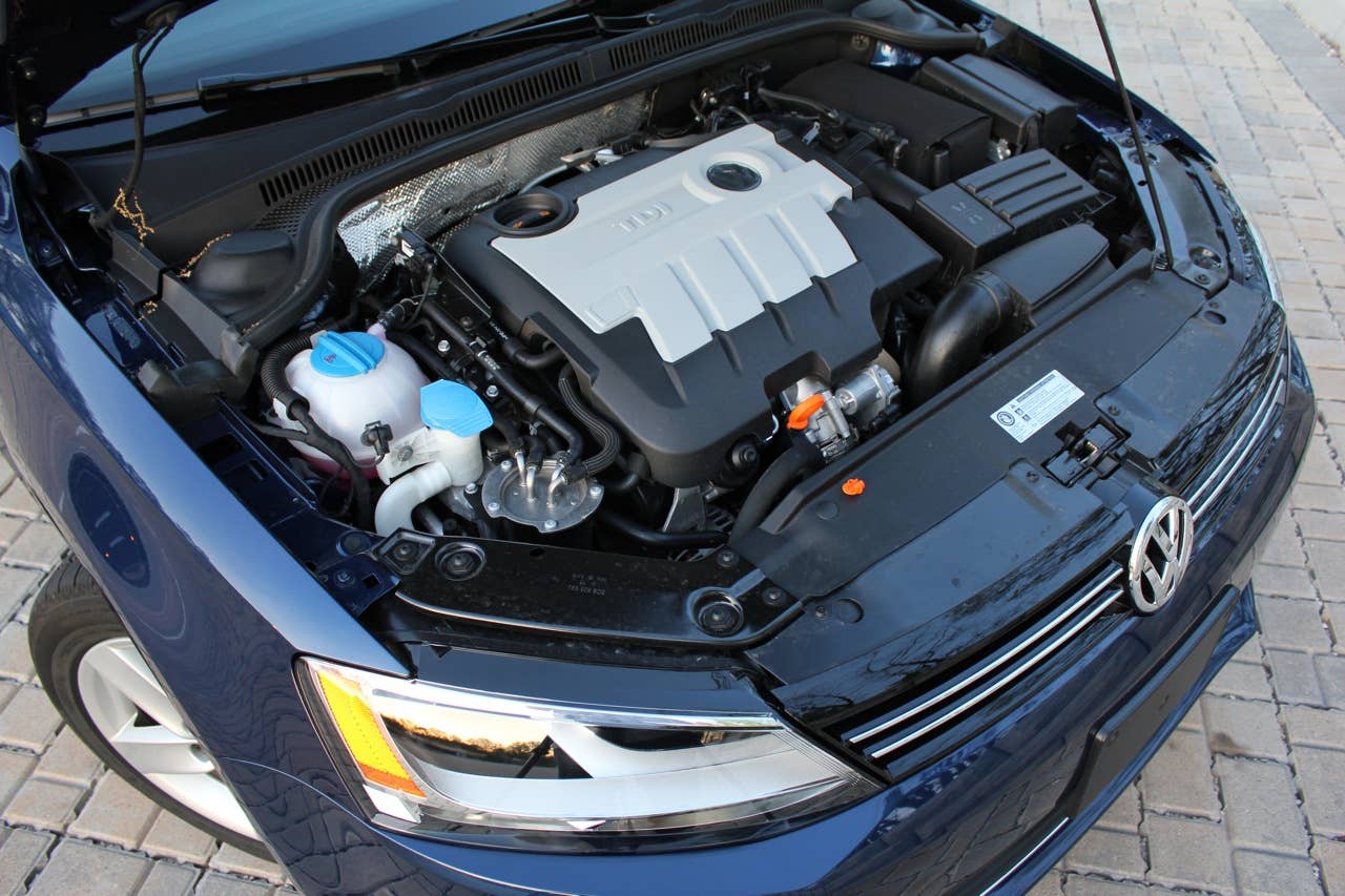 2011 Volkswagen Jetta TDI engine