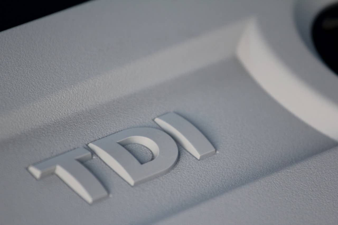 2011 Volkswagen Jetta TDI engine detail
