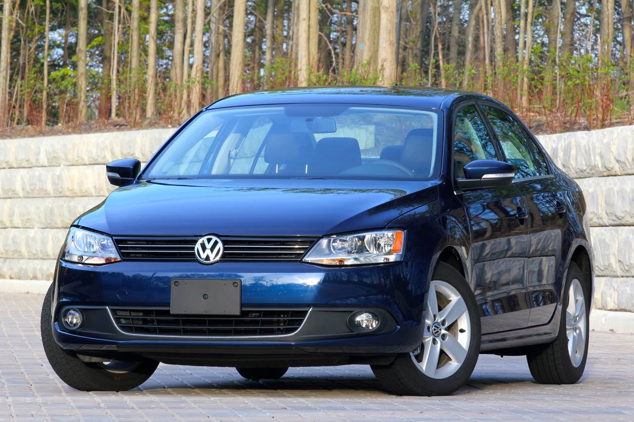 2011 Volkswagen Jetta TDI, front 3/4