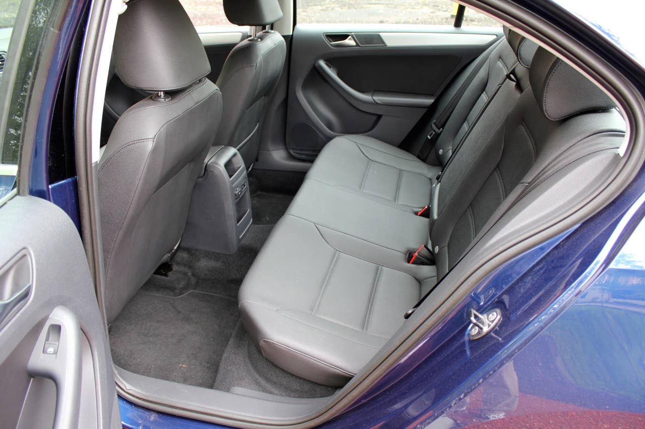 2011 Volkswagen Jetta TDI rear seats