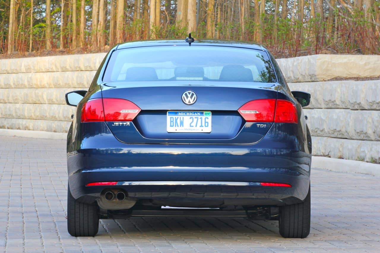 2011 Volkswagen Jetta TDI rear fascia
