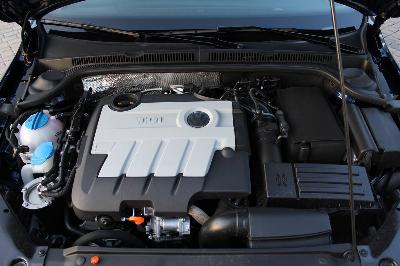 2011 Volkswagen Jetta TDI engine
