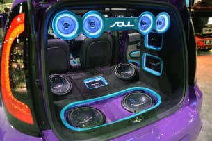 Musical Kia Souls SEMA 2013