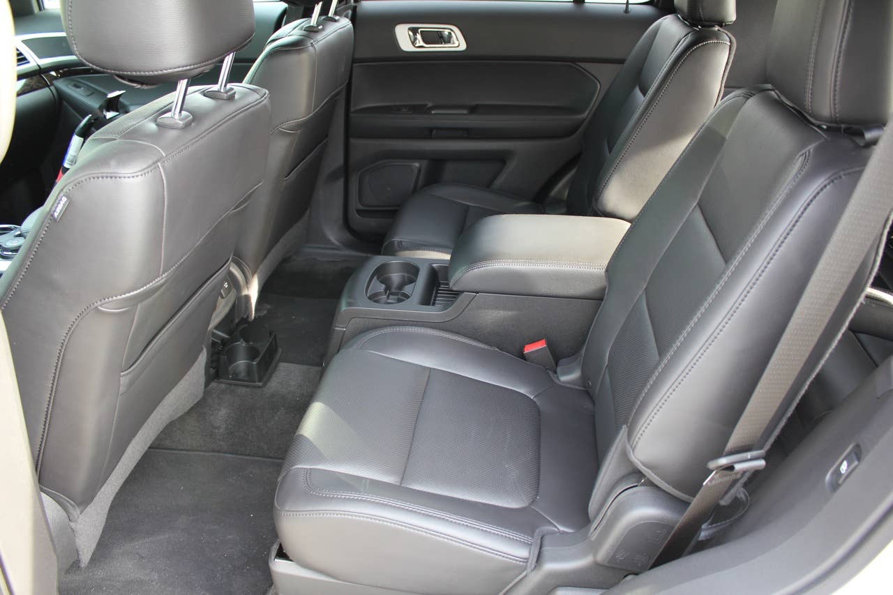 2011 Ford Explorer rear seats