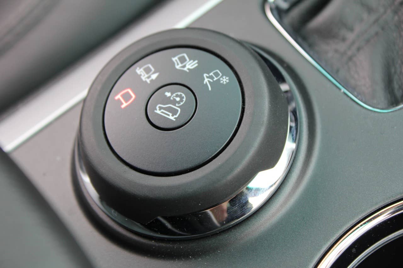 2011 Ford Explorer Terrain Management controls