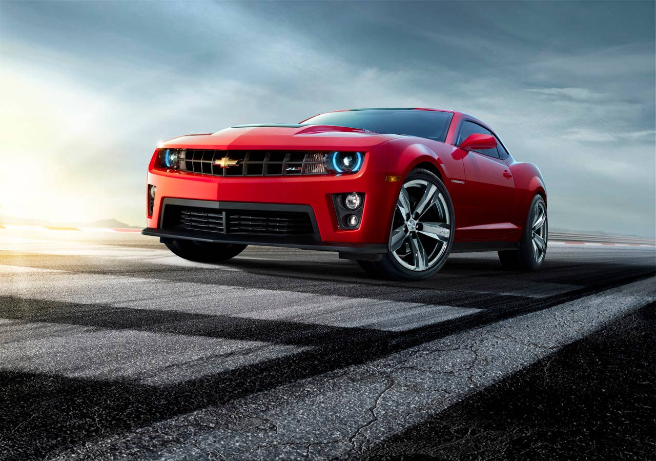 2012 Chevrolet Camaro ZL1 front 3/4