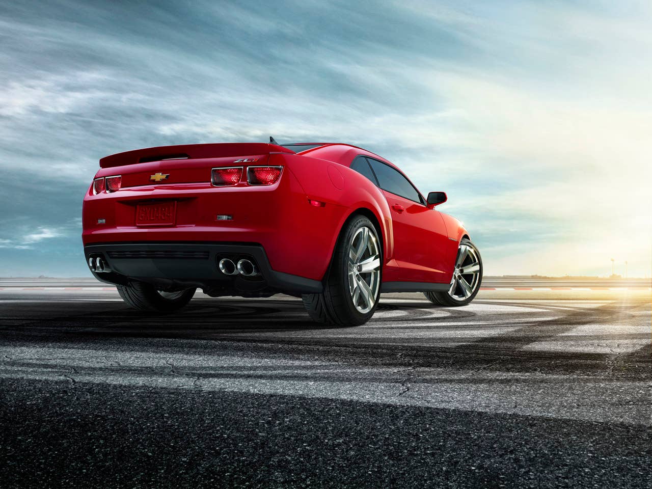 2012 Chevrolet Camaro ZL1 rear 3/4