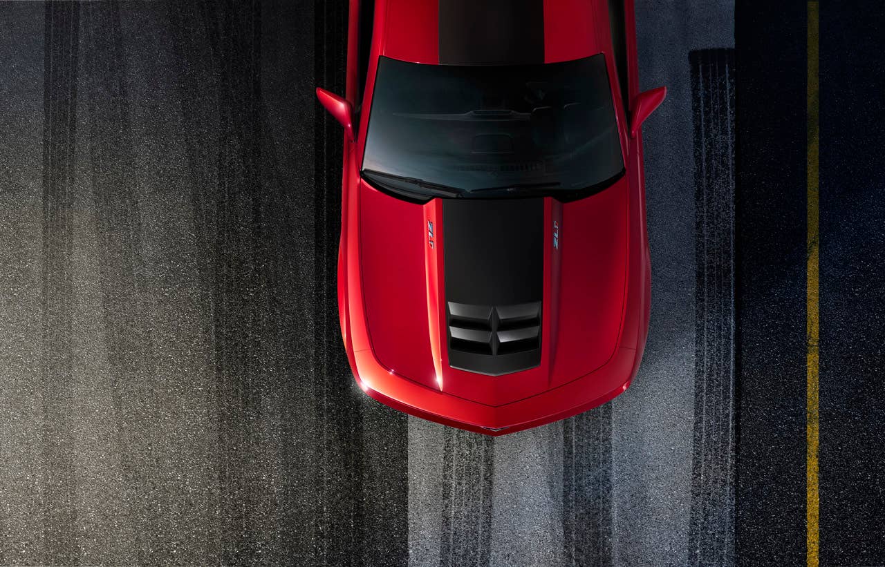 2012 Chevrolet Camaro ZL1 hood