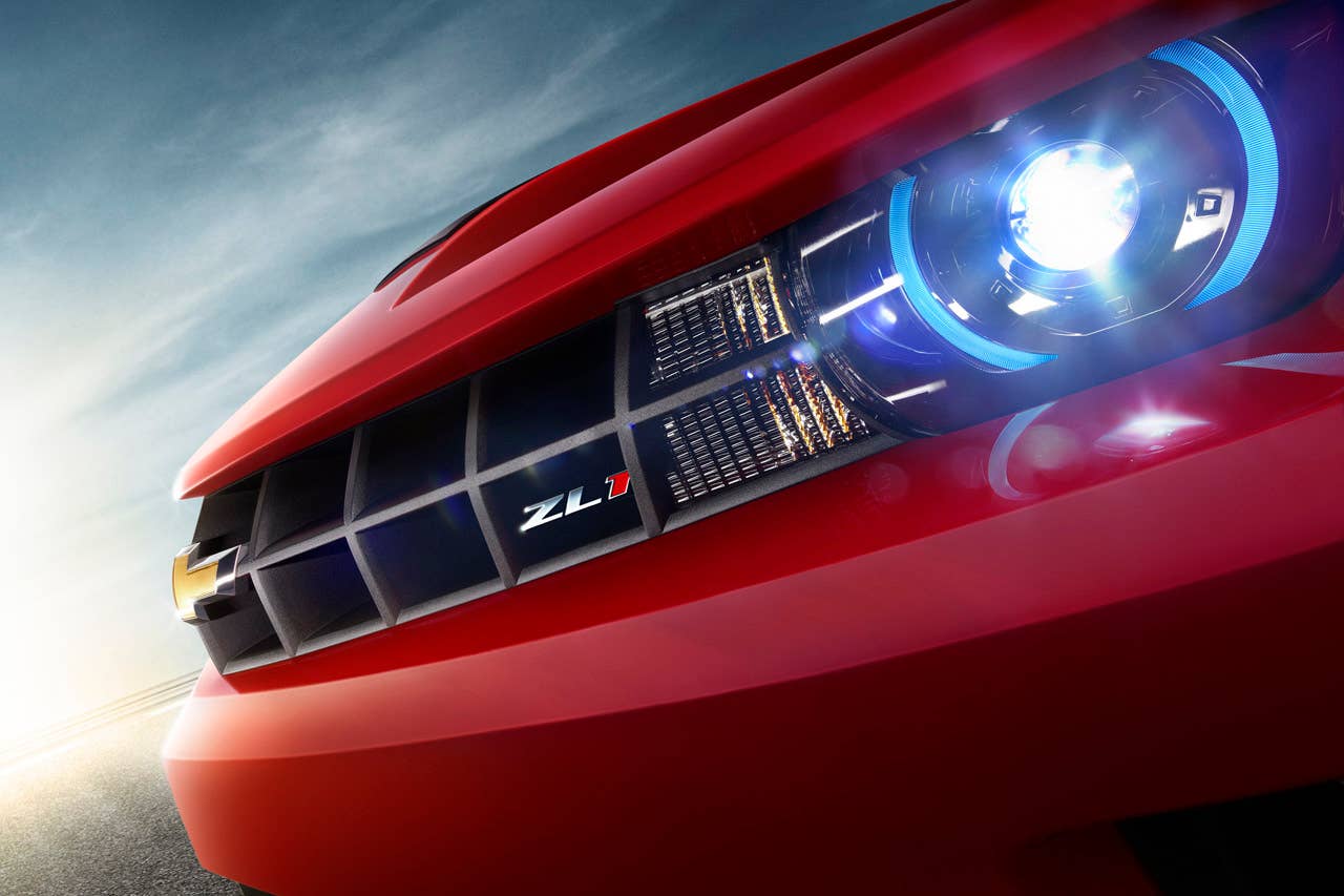 2012 Chevrolet Camaro ZL1 headlamps
