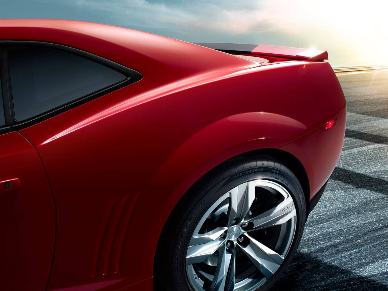 2012 Chevrolet Camaro ZL1 rear