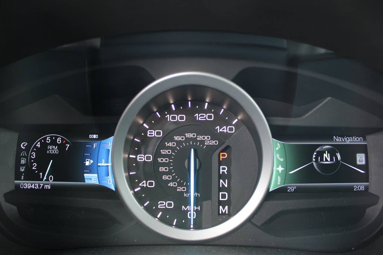 2011 Ford Explorer speedometer