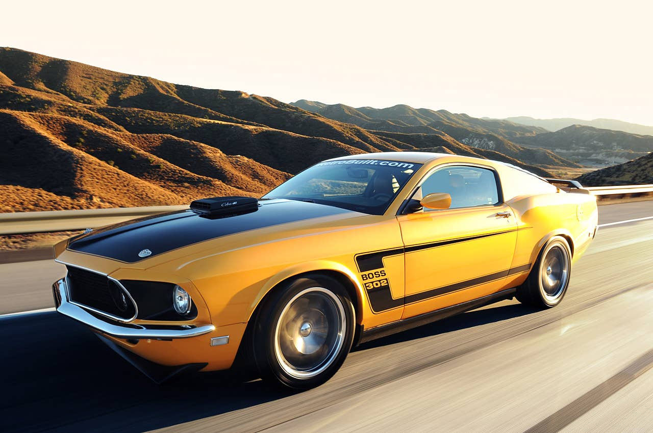 Retrobuilt 1969 Mustang Fastback driving