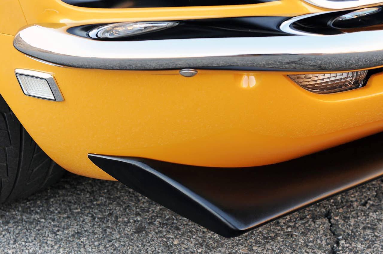 Retrobuilt 1969 Mustang Fastback front splitter