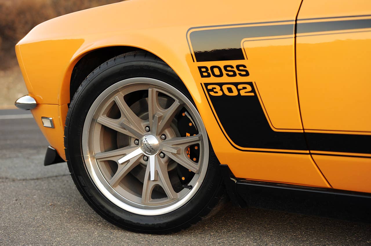 Retrobuilt 1969 Mustang Fastback wheel