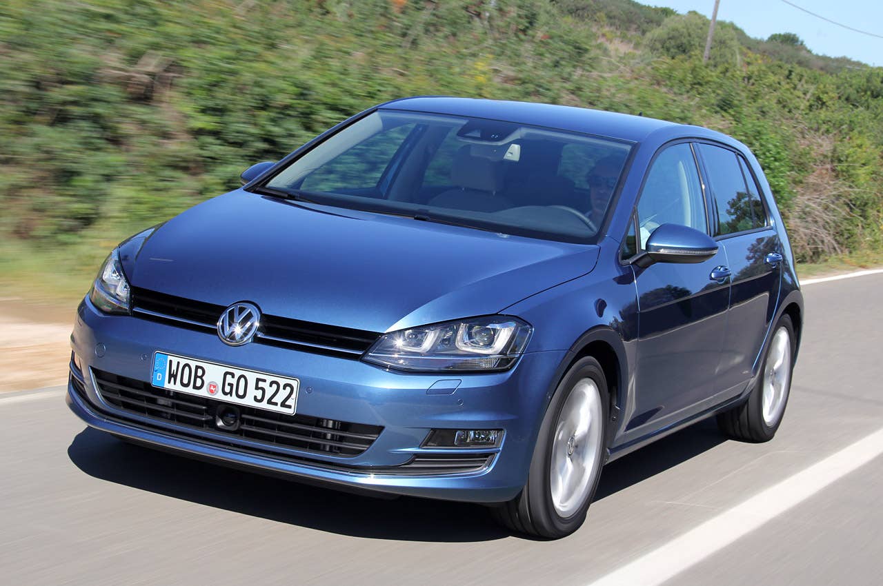 2014 Volkswagen Golf driving