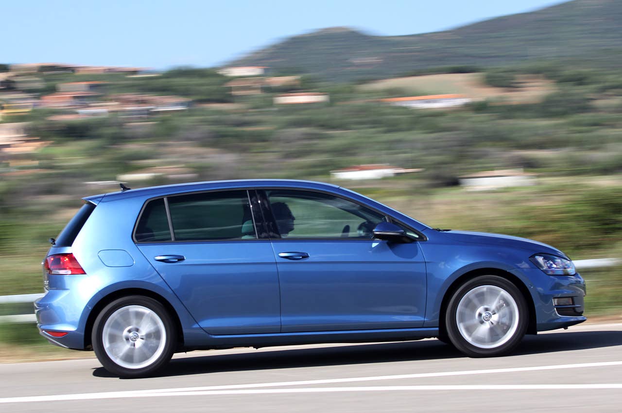 2014 Volkswagen Golf driving