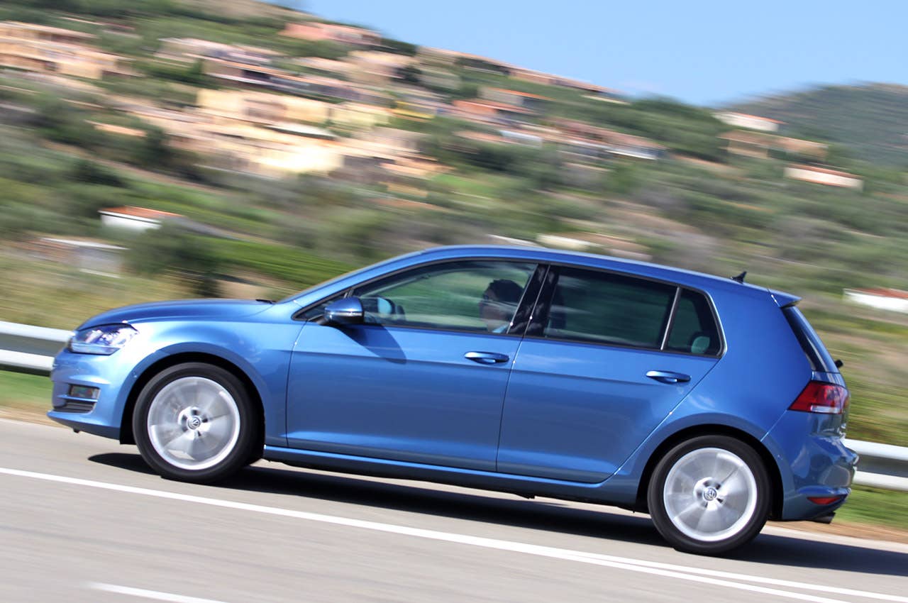 2014 Volkswagen Golf driving