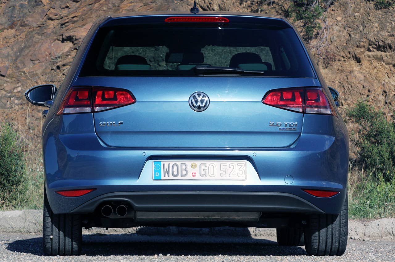 2014 Volkswagen Golf rear view
