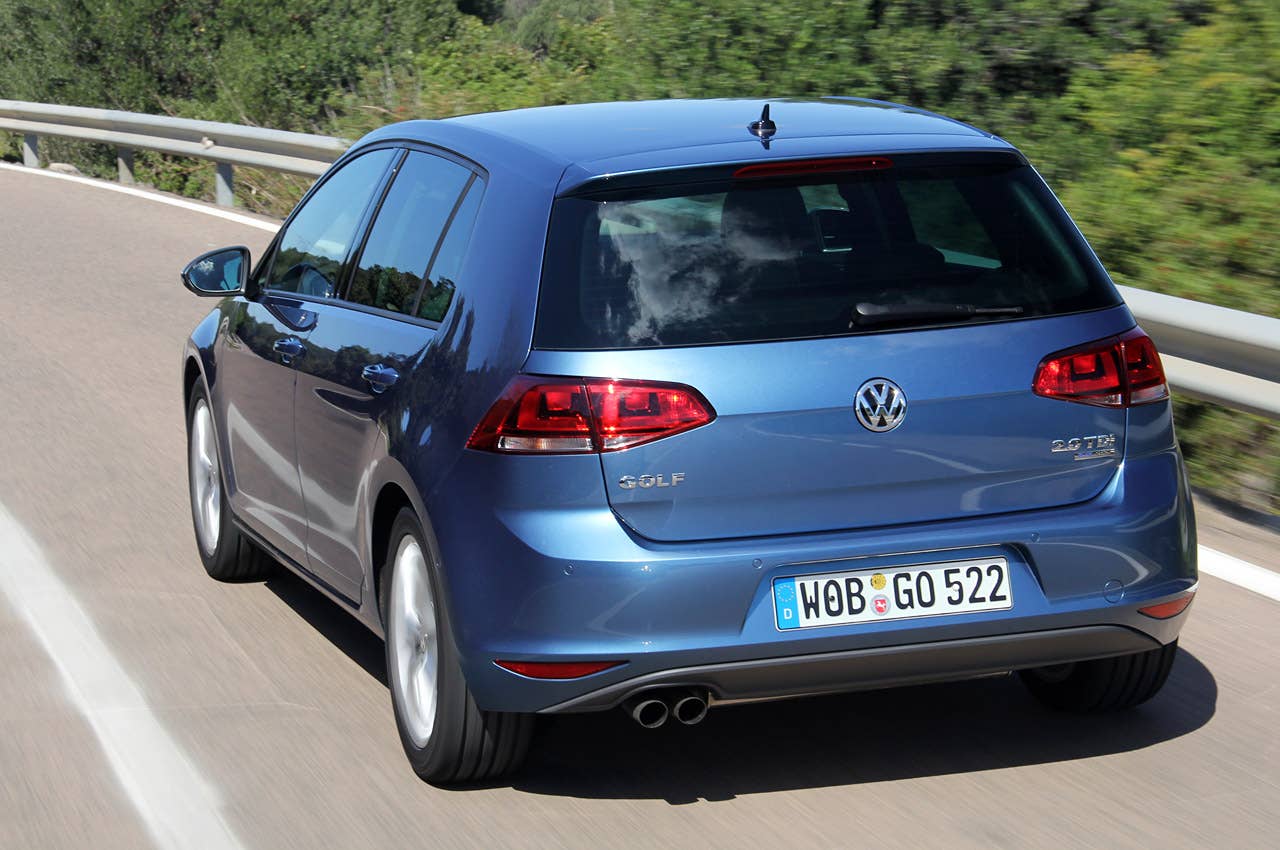 2014 Volkswagen Golf driving
