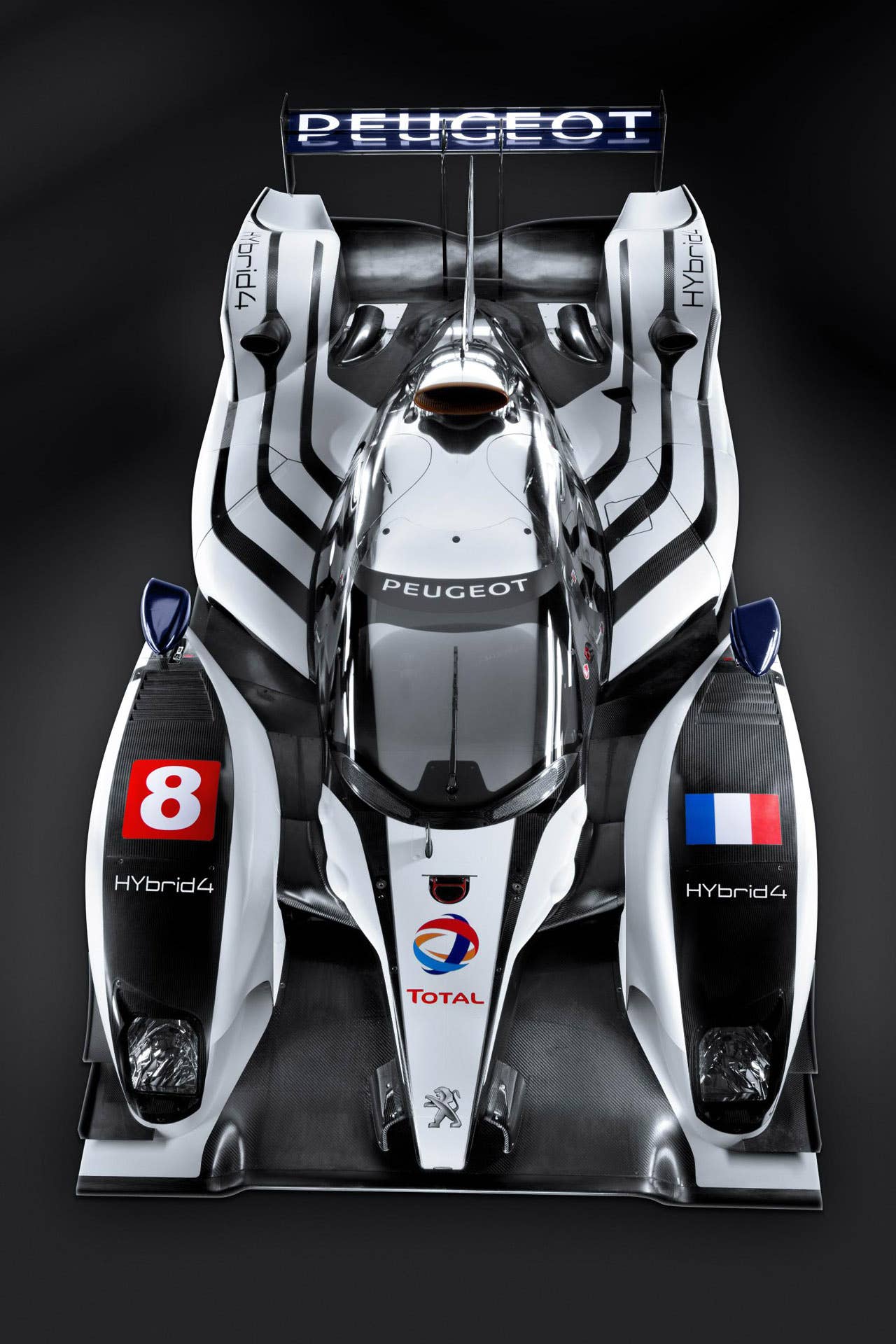 2011 Peugeot HYbrid4 top