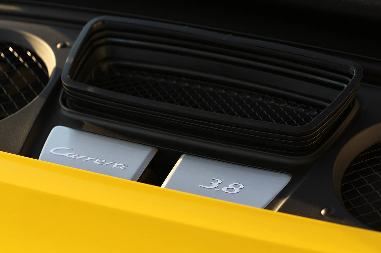 2013 Porsche 911 Carrera 4S engine