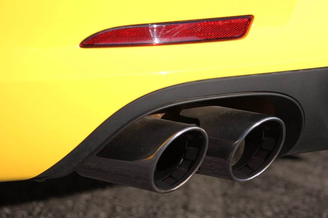 2013 Porsche 911 Carrera 4S exhaust tips
