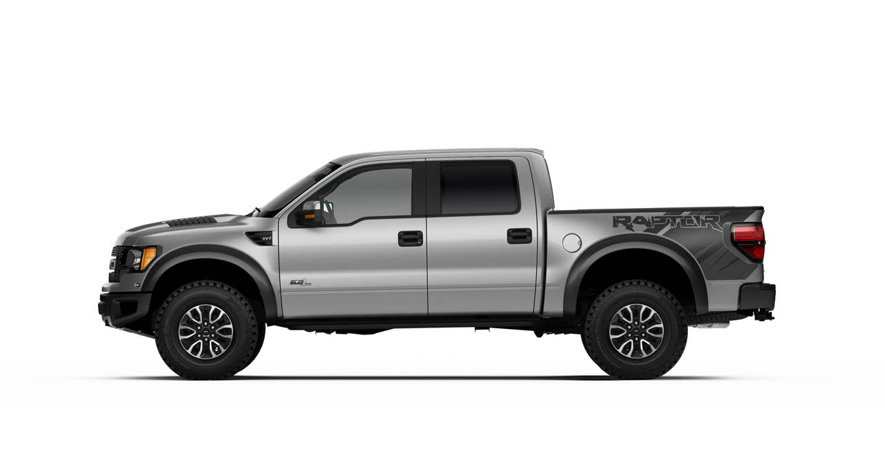 2013 Ford F-150 SVT Raptor side