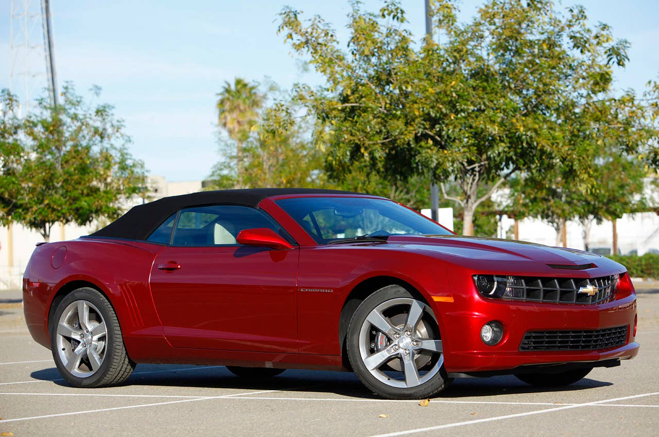 2011 Chevrolet Camaro Convertible front 3/4 view