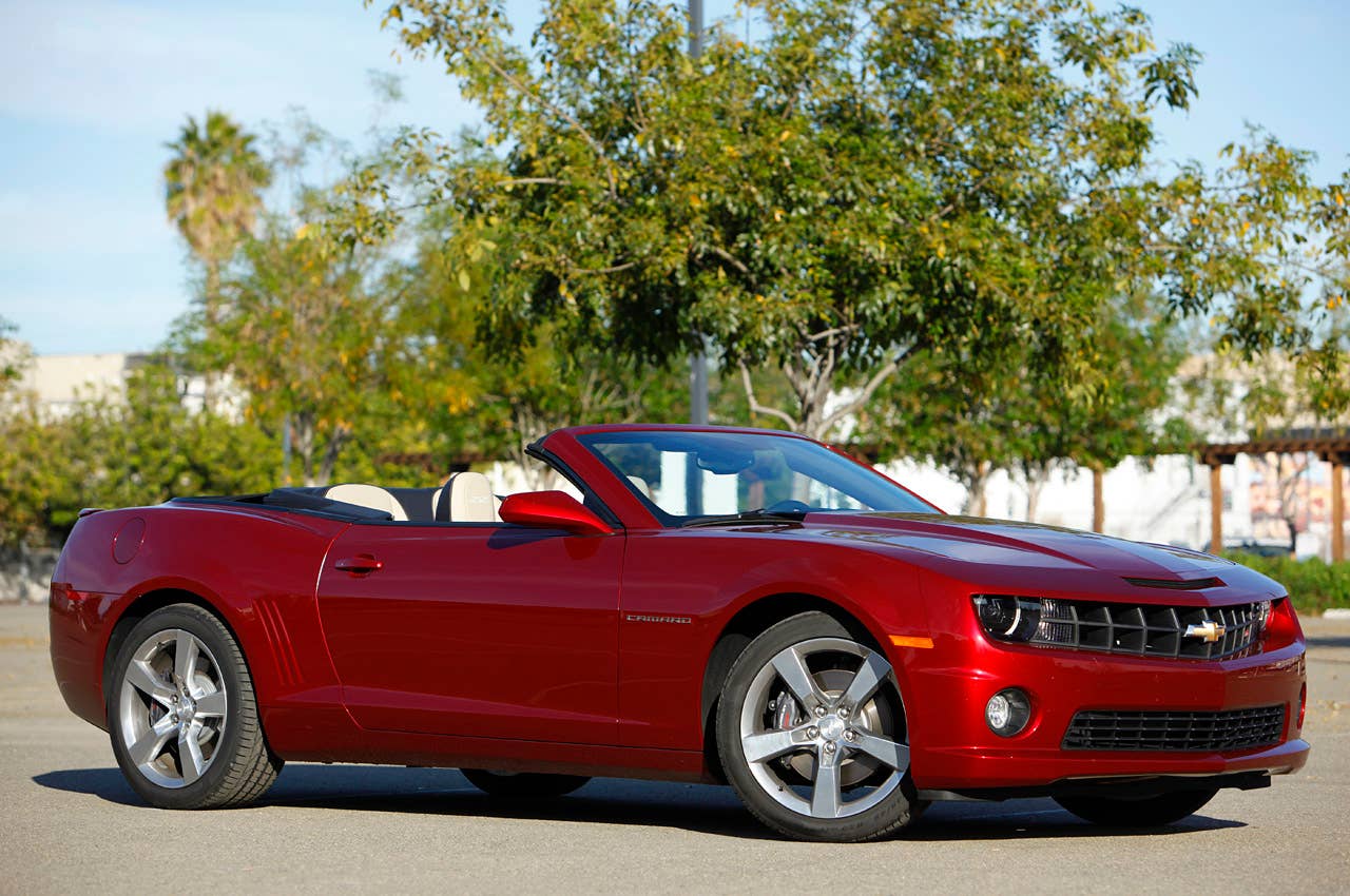 2011 Chevrolet Camaro Convertible front 3/4 view
