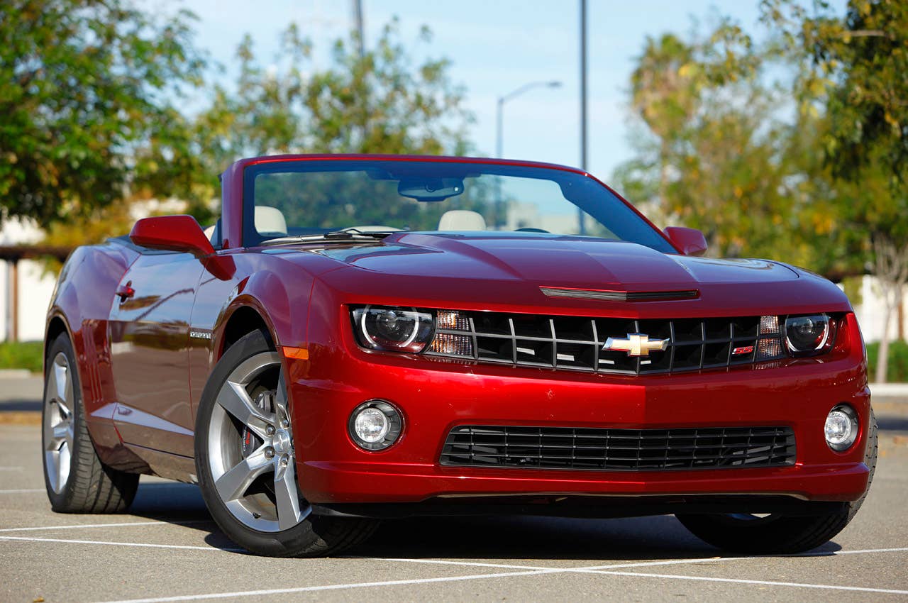 2011 Chevrolet Camaro Convertible front 3/4 view