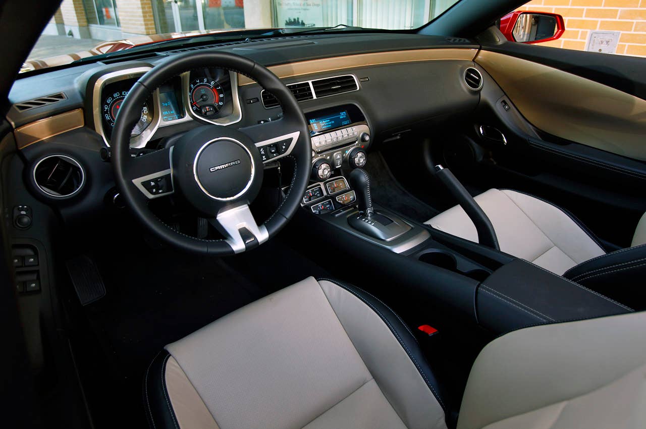 2011 Chevrolet Camaro Convertible interior