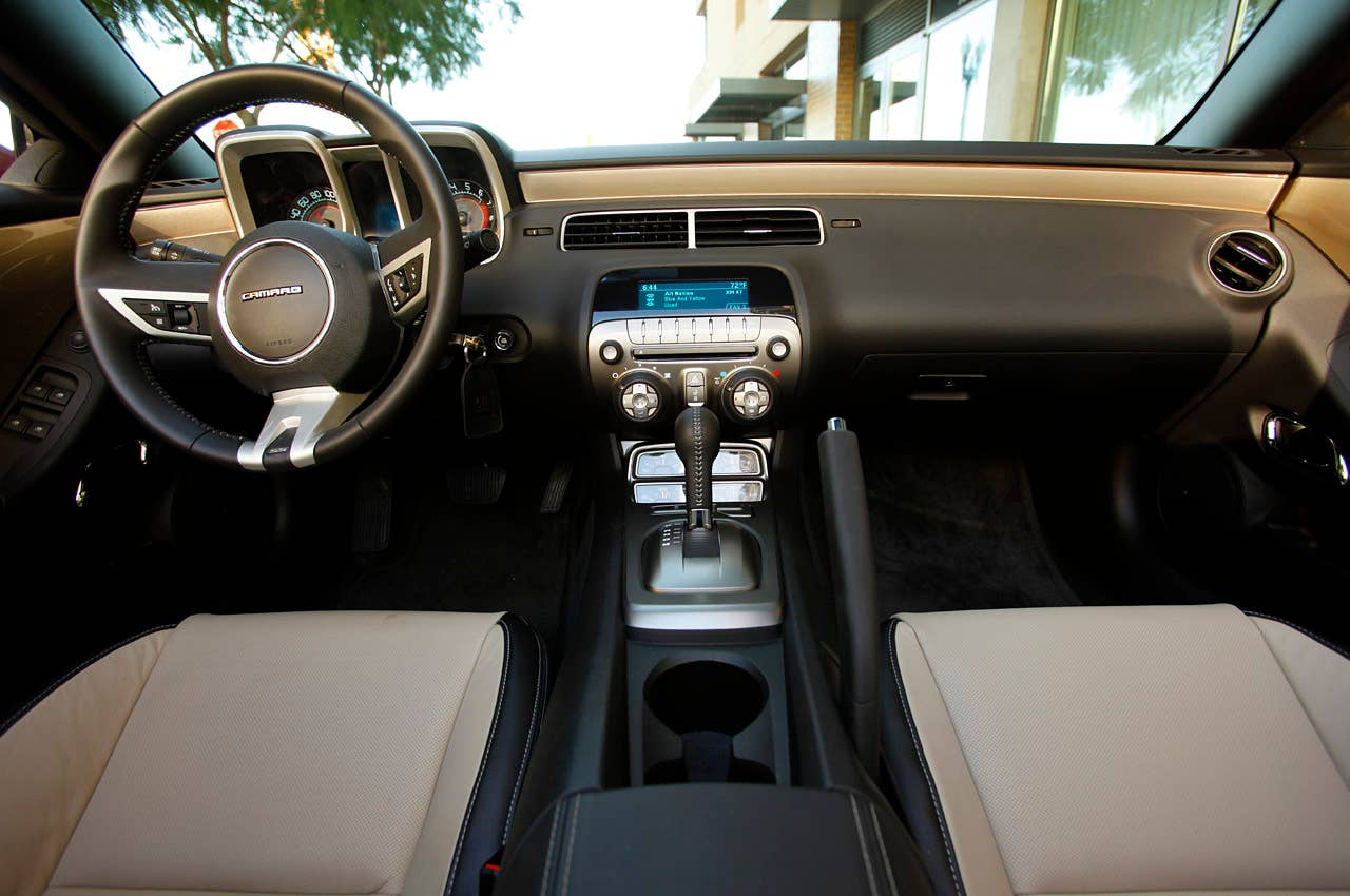 2011 Chevrolet Camaro Convertible interior