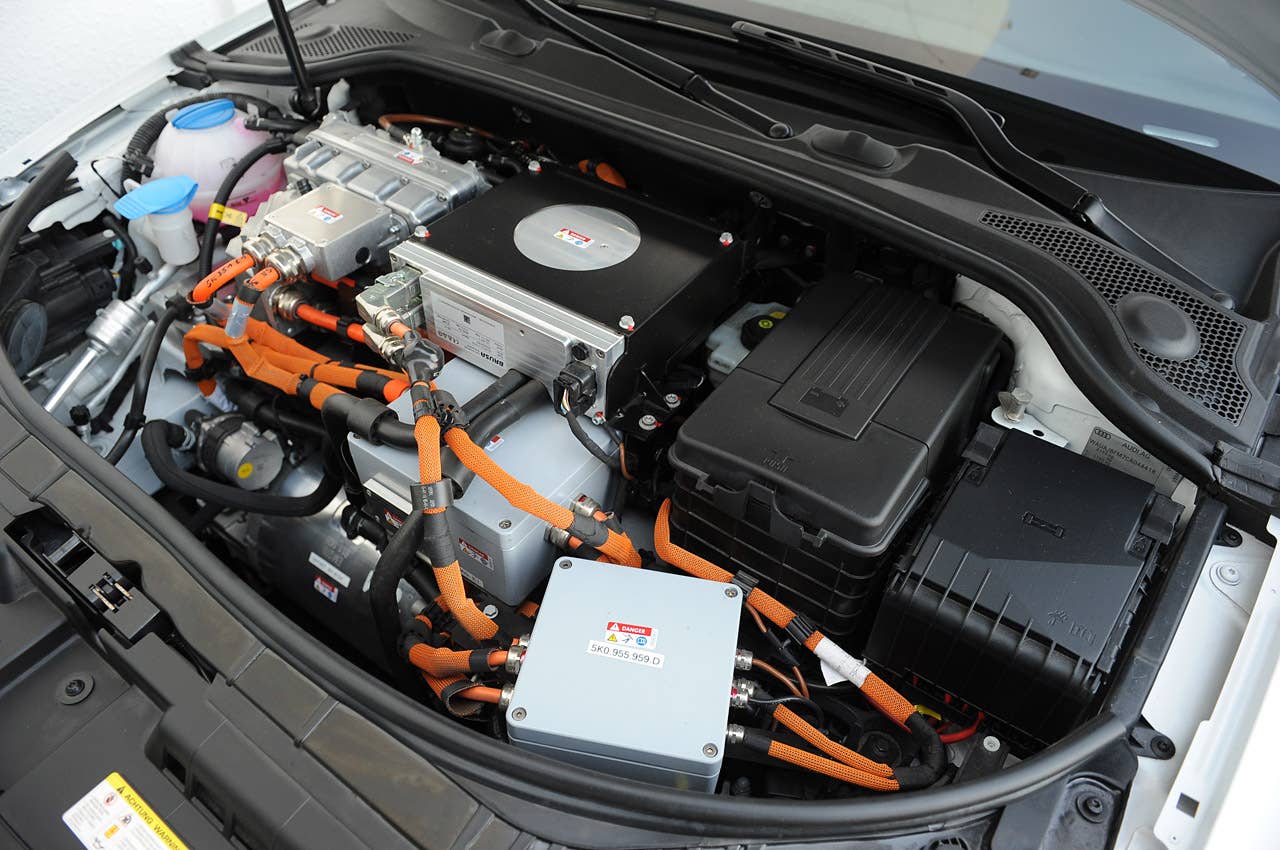 Audi A3 e-tron electric motor