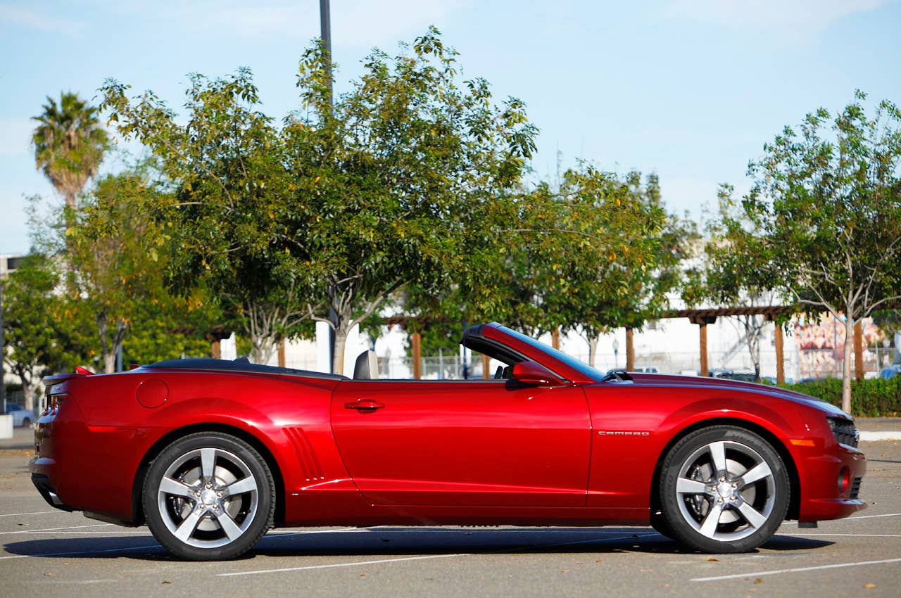2011 Chevrolet Camaro Convertible side view