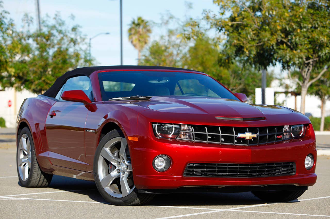 2011 Chevrolet Camaro Convertible front 3/4 view